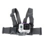 TMC HR-185 Junior Chest Mount Harness / Chest Belt for GoPro HERO10 Black / HERO9 Black / HERO8 Black / HERO7 /6 /5 /5 Session /4 Session /4 /3+ /3 /2 /1, Insta360 ONE R, DJI Osmo Action and Other Action Camera(Grey)