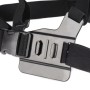 ST-26 Adjustment Elastic Body Chest Straps Belt for GoPro Hero11 Black / HERO10 Black / HERO9 Black / HERO8 Black / HERO7 /6 /5 /5 Session /4 Session /4 /3+ /3 /2 /1, Insta360 ONE R, DJI Osmo Action and Other Action Cameras(Black)