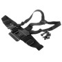 ST-25 Adjustable Body Chest Strap Mount Belt Harness with Buckle Bracket Screw for GoPro Hero11 Black / HERO10 Black / HERO9 Black / HERO8 Black / HERO7 /6 /5 /5 Session /4 Session /4 /3+ /3 /2 /1, Insta360 ONE R, DJI Osmo Action and Other Action Cameras(