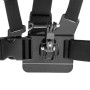 ST-25 Adjustable Body Chest Strap Mount Belt Harness with Buckle Bracket Screw for GoPro Hero11 Black / HERO10 Black / HERO9 Black / HERO8 Black / HERO7 /6 /5 /5 Session /4 Session /4 /3+ /3 /2 /1, Insta360 ONE R, DJI Osmo Action and Other Action Cameras(