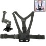 ST-27 B-Model Chest Harness Strap Chest Mount Harness + 3-way Adjustable Base for GoPro Hero11 Black / HERO10 Black / HERO9 Black / HERO8 Black / HERO7 /6 /5 /5 Session /4 Session /4 /3+ /3 /2 /1, Insta360 ONE R, DJI Osmo Action and Other Action Cameras(B