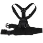 GP26-D Special Sports Shoulders DV Chest Belt for GoPro Hero11 Black / HERO10 Black / HERO9 Black / HERO8 Black / HERO7 /6 /5 /5 Session /4 Session /4 /3+ /3 /2 /1, Insta360 ONE R, DJI Osmo Action and Other Action Cameras(Black)