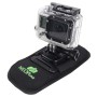 Neopine modische 360 ​​-Grad -Rotation Tauchmaterial Kamera -Gürtel /Schultergurt für GoPro Hero10 Black /Hero9 Black /Hero8 Black /Hero7 /6/5/5 Session /4 Session /4/3+ /3/2/1, Xiaomi Yi, SJCAM SJ6000 / SJ5000 / SJ5000 WiFi / SJ4000 Sportkamera (schwarz)