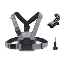 XD-001 Chest Strap Mount Front Rear Holder for  for GoPro Hero11 Black / HERO10 Black / HERO9 Black / HERO8 Black / HERO7 /6 /5 /5 Session /4 Session /4 /3+ /3 /2 /1, Insta360, DJI Osmo Action and Other Action Cameras, Smartphones