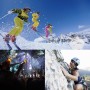 [Американски склад] Puluz Elastic Mount Регулируема каишка за глава за GoPro, Insta360 One R, DJI Osmo Action и други камери за действие