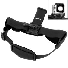 NEOpine GHS-2 Adjustable Action Camera Fixed Head Strap for GoPro HERO10 Black / HERO9 Black / HERO8 Black / HERO7 /6 /5 /5 Session /4 Session /4 /3+ /3 /2 /1, Insta360 ONE R, DJI Osmo Action and Other Action Camera(Black)