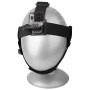 Neopine GHS-2 Einstellbare Actionkamera fester Kopfband für GoPro Hero10 Black /Hero9 Black /Hero8 Black /Hero7 /6/5/5 Session /4 Session /4/3+ /2/2/1, Insta360 Ein R, DJI Osmo Aktion und andere Actionkamera (schwarz)