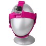 Неопін GHS-2 Регульована екшн-камера фіксований ремінь голови для GoPro Hero10 Black /Hero9 Black /Hero8 Black /Hero7 /6/5/5 сеанси /4 сеанс /4 /3+ /3/2/1, Insta360 One R, Dji Osmo Дія та інша екшн -камера (Magenta)