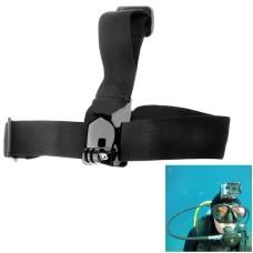 ST-24 Anti-skid Adjustable Elastic Head Strap Belt for GoPro Hero11 Black / HERO10 Black / HERO9 Black / HERO8 Black / HERO7 /6 /5 /5 Session /4 Session /4 /3+ /3 /2 /1, Insta360 ONE R, DJI Osmo Action and Other Action Cameras(Black)