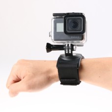 GP278 3 in 1 Hand Wrist Arm Leg Straps 360-degree Rotation Mount for GoPro Hero11 Black / HERO10 Black / HERO9 Black / HERO8 Black / HERO7 /6 /5 /5 Session /4 Session /4 /3+ /3 /2 /1, Insta360 ONE R, DJI Osmo Action and Other Action Cameras(Black)