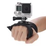 PULUZ 360 degrés Rotation Glove Style Palm Strap Mount Band pour GoPro Hero11 Black / Hero10 Black / Hero9 Black / Hero8 Black / Hero7 / 6/5/5 Session / 4 Session / 4/3 + / 3/2/1, Insta360 One R , DJI OSMO Action et autres caméras d'action