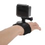 Puluz 3 в 1 Ручные ремни ноги рук рук на 360-градуса , Insta360 One R, DJI Osmo Action и другие камеры действий (черный)