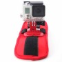 Неопіновий спортивний дайвінг -ремінець кріплення стабілізатора 90 градусів для GoPro Hero6 /5/5 сеансу /4 сеанс /4/3+ /3/2/1, Xiaoyi та інші камери дій (червоний)