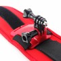 NEOpine Sports Diving Wrist Strap Mount Stabilizer 90 Degree Rotation for GoPro HERO6 /5 /5 Session /4 Session /4 /3+ /3 /2 /1, Xiaoyi and Other Action Cameras(Red)