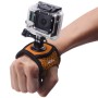 NEOPINE SEXY LEOPARD 360 degrés Rotation ARM CEINTROL / bracelet de poignet + Mont Connecter pour pour GoPro Hero9 Black / Hero8 Black / Hero7 / 6/5/5 Session / 4 Session / 4/3 + / 3/2/1 & Xiaomi Yi Sport Camera (Orange)