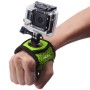 NEOPINE SEXY LEOPARD 360 degrés Rotation ARM CEINTROL / bracelet de poignet + Mont Connecter pour pour GoPro Hero9 Black / Hero8 Black / Hero7 / 6/5/5 Session / 4 Session / 4/3 + / 3/2/1 & Xiaomi Yi Sport Camera (Vert)