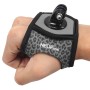 NEOPine Sexy Leopard 360 Degree Rotation Arm Belt / Wrist Strap + Connecter Mount for for GoPro HERO9 Black / HERO8 Black / HERO7 /6 /5 /5 Session /4 Session /4 /3+ /3 /2 /1 & Xiaomi Yi Sport Camera(Grey)