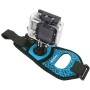 NEOPine Sexy Leopard 360 Degree Rotation Arm Belt / Wrist Strap + Connecter Mount for for GoPro HERO9 Black / HERO8 Black / HERO7 /6 /5 /5 Session /4 Session /4 /3+ /3 /2 /1 & Xiaomi Yi Sport Camera(Blue)