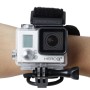 TMC HR177 მაჯის მთის კლიპის ქამარი GoPro Hero4 /3+, ქამრის სიგრძე: 31 სმ (შავი)