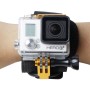 TMC HR177手腕安装夹带，用于GoPro Hero4 /3+，皮带长度：31厘米（金）