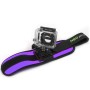 NEOPINE GWS-5 SPORT SPORT STROVE STANT STABILIZZATORE A 360 gradi Ruota per GoPro Hero11 Black /Hero10 Black /Hero9 Black /Hero8 Black /Hero7 /6/5/5 Sessione /4 Sessione /4 /3+ /3/2/1, Insta360 One R, DJI Osmo Action e altre fotocamere (Purple)