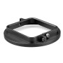 52mm UV Lens Filter Adapter Ring for GoPro HERO 4 / 3+ Rig Cage Case Mount(Black)