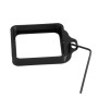 铝挂绳环镜架带有螺丝驱动器的GoPro Hero4 / 3+（黑色）