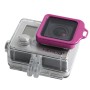 Montaje de lente de aluminio con lente con destornillador para GoPro Hero4 / 3+ (magenta)