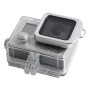 Montaje de lente de anillo de cordón de aluminio con destornillador para GoPro Hero4 / 3+ (plata)