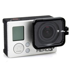 TMC Lens Anti-exposure Protective Hood for GoPro HERO4 /3+(Black)