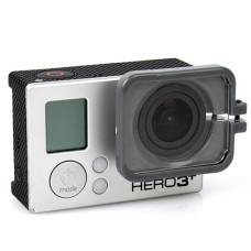 TMC Lens Anti-exposure Protective Hood for GoPro HERO4 /3+(Grey)