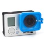 עדשת TMC מכסה המגן נגד חשיפה למגן עבור GoPro Hero4 /3+(כחול)