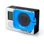עדשת TMC מכסה המגן נגד חשיפה למגן עבור GoPro Hero4 /3+(כחול)
