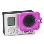 TMC Lente Anti-Exposure Protective Hood para GoPro Hero4 /3+(púrpura)