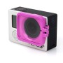 Hotte de protection anti-exposition à l'objectif TMC pour GoPro Hero4 / 3 + (violet)