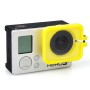 TMC ობიექტივის საწინააღმდეგო ექსპოზიციის დამცავი ქუდი GoPro Hero4 /3+(ყვითელი)
