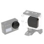 Tapa de lente de cámara protectora + cubierta de caja de carcasa para SJCAM SJ6 (negro)