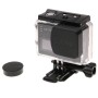 Protective Camera Lens Cap + Housing Case Lens Cover Set for SJCAM SJ6 (Black)