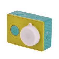 Silicone Lens Cap for Xiaomi Yi / GoPro Hero4 / 3+ / 3(White)