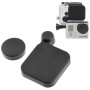 ST-77 Round Camera Lens Cap + Couvercle de boîtier pour GoPro Hero3 (noir)