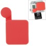 TMC kryt silikonové čočky pro GoPro Hero4 /3+(červená)
