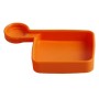TMC Housing Silicon -Objektivkappe für GoPro Hero4 /3+(Orange)