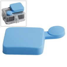 TMC obudowa silikonowa czapka soczewki do GoPro Hero4 /3+(niebieski)