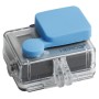 TMC Housing Silicone Lens Cap para GoPro Hero4 /3+(azul)