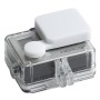 TMC Housing Silicone Lens Cap för GoPro Hero4 /3+(White)