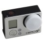 TMC Bare Body Lens Cap + Housing Lens Cap for GoPro HERO4 /3+(White)