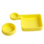 TMC Cap lente per il corpo a nudo + Cappellino per lenti per abitazioni per GoPro Hero4 /3 + (Yellow)
