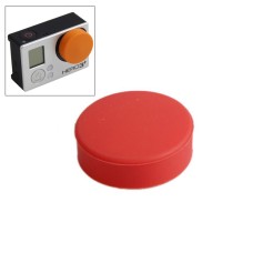 TMC кръгла силиконова капачка за Len за GoPro Hero4 /3+(червено)