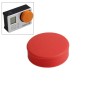 TMC kulatý silikonový len čepice pro GoPro Hero4 /3+(červená)