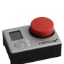 TMC მრგვალი სილიკონის ლენ ქუდი GoPro Hero4 /3+(წითელი)